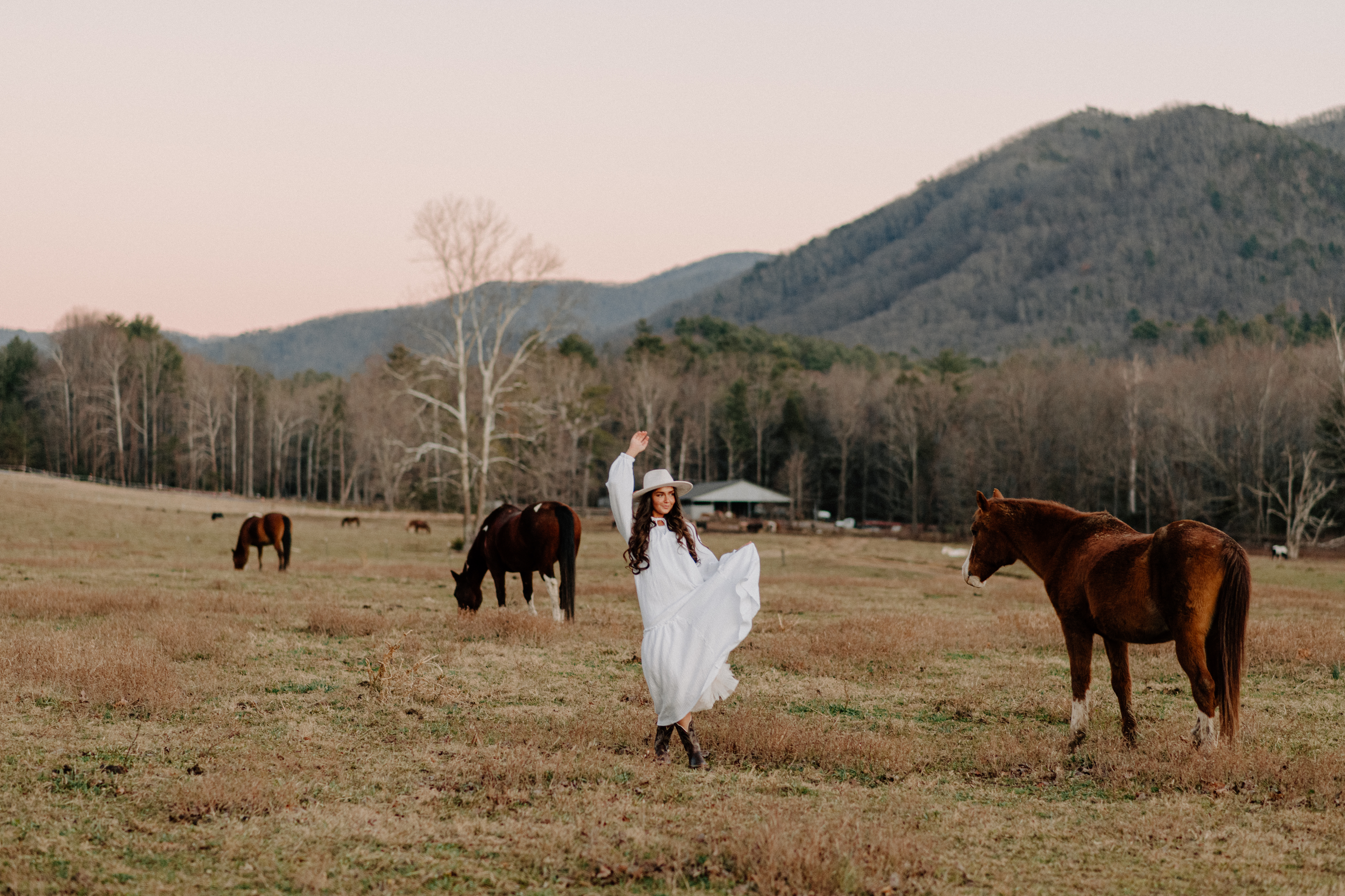 cades cove tennessee, editorial cowgirl photoshoot, knoxville elopement photographer, knoxville wedding photographer, tennessee wedding photographer, tennessee elopement photographer